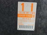 Komputer Sterownik silnika 33920-54GA0, 33920-54GA Suzuki Liana 1.6 16V
