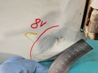 Drzwi tył prawe Ford Transit Connect I MK1 HB 5d BIAŁY