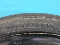 Koło zapasowe 14" dojazdowe dojazdówka Nissan Micra K12 Średnica felgi: 14", Rozstaw śrub: 4x100, Firestone, Kod producenta:...