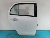 Drzwi tył prawe Toyota Yaris II HB 5d biały 068