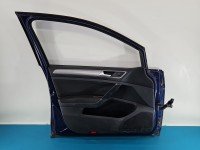 DRZWI PRZÓD LEWE KIEROWCY Vw Golf VII 5d granatowy LH5X