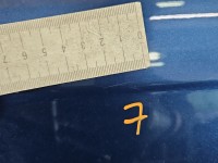 Drzwi tył prawe Audi A3 8P HB 5d niebieski LZ5C