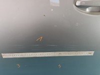 DRZWI PRZÓD LEWE KIEROWCY Toyota Auris II 5d srebrny, 1F7