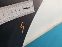 Drzwi tył lewe Seat Altea HB 5d szary LS7U