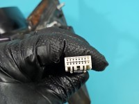 Lusterko lewe Honda Legend IV KB1 Pęknięty kierunkowskaz, składane elektrycznie, 14pin, ubytki lakieru CZARNE B92P europa