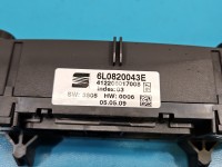 Konsola panel nawiewu Seat Ibiza III 6L 6L0820043E