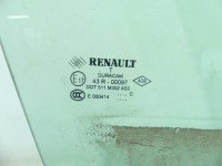 Szyba drzwi przód prawa Renault Fluence sedan