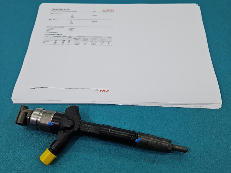 TESTOWANY Wtryskiwacz 23670-0G010 Toyota Corolla Verso II 2.0 D4D 116KM
