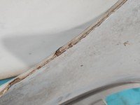 Błotnik przód prawy Mitsubishi Colt Z30 VI 04- srebrny 21H