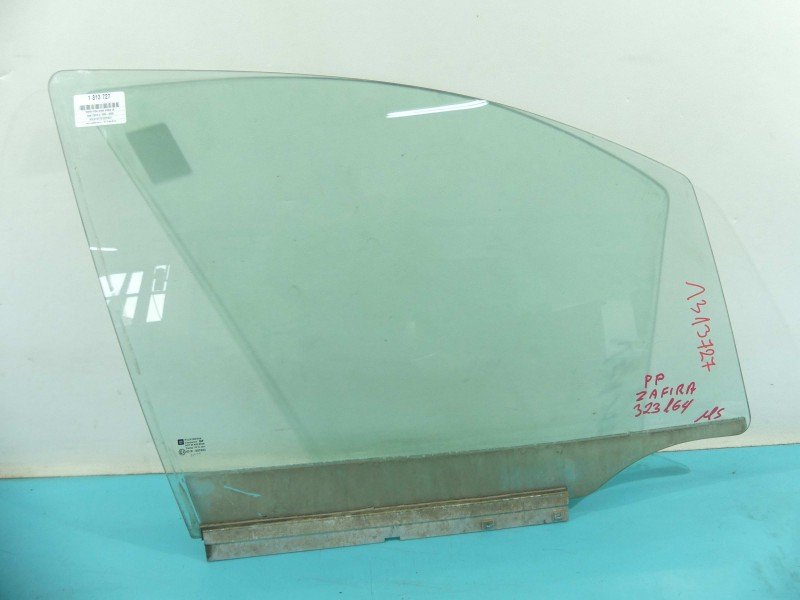 Szyba drzwi przód prawa Opel Zafira A HB