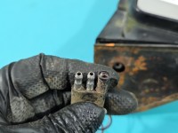 Lusterko lewe pin Land rover Discovery I HB 3d kolor zielony europa