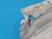 Osłona Mercedes, Europejska, zagięta OSŁONA TERMICZNA ŚRODKOWA Mercedes CLA C118 X118 1.3b