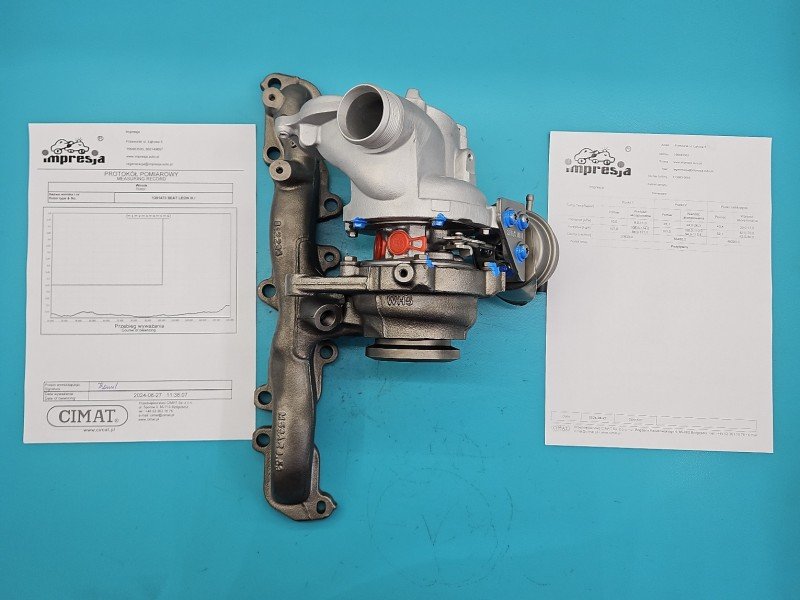 Turbosprężarka Regenerowana Seat Leon III 12- 813860-3, SIL07174R, 04L253016H 1.6 tdi 110KM Turbosprężarka Regenerowana Seat Leon III 12- 813860-3, SIL07174R, 04L253016H 1.6 tdi 110KM