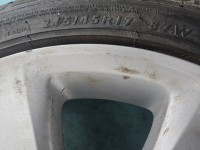 Koło zapasowe 17" dojazdowe dojazdówka Toyota Avensis II T25 Rozstaw śrub: 5x110, Dunlop, 215 mm, Profil opony: 45,...