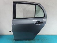 Drzwi tył lewe Toyota Yaris II HB 5d srebrny 1F8
