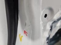 DRZWI PRZÓD LEWE KIEROWCY Kia Picanto III 17- 5d biały UD