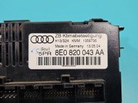 Konsola panel nawiewu Audi A4 B6 8E0820043AA