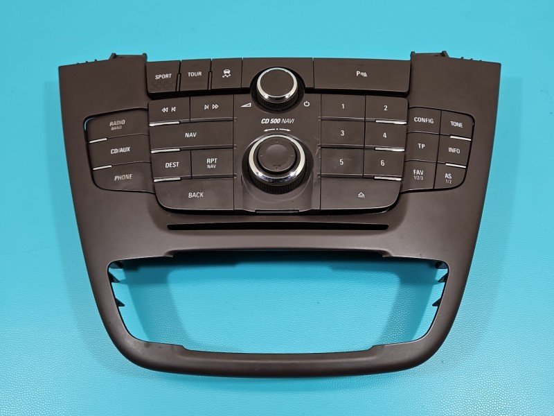 Przełącznik radia nawigacji panel Opel Insignia A 13277912