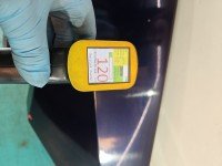 Błotnik przód prawy Seat Ibiza IV 6J granatowy LW5U