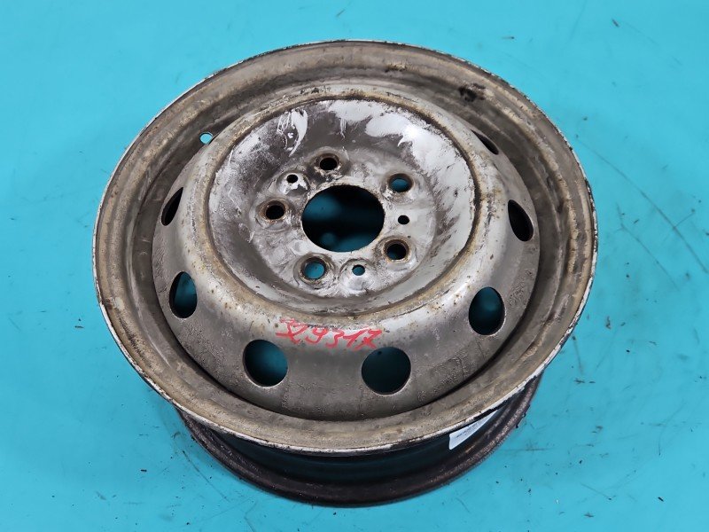 Felga stalowa 15" Fiat Ducato II Szerokość felgi: 6.0", Rozstaw śrub: 5x118, Producent felg: FIAT, R15 5X118 ET68 6J