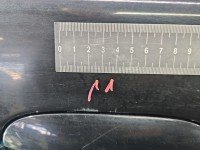 DRZWI PRZÓD PRAWE PASAŻERA Bmw e39 4d czarny COSMOSSCHWARZ METALLIC (303)