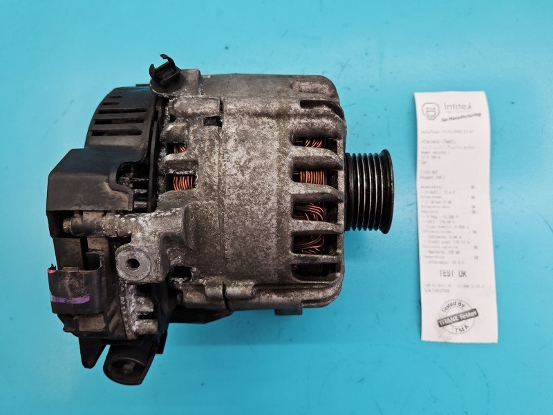 TEST Alternator Peugeot 208 I 12-19 9675753680, 9675753680-02 1.6 hdi