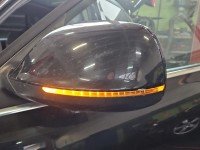 Lusterko lewe pin AUDI Q5 08- HB czarny LY9B 5d europa