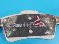 Tarcze hamulcowe tył klocki Nissan Primera P12 1.8 16V