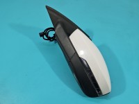 Lusterko lewe pin Skoda Octavia III HB 5d kolor biały LF9E europa