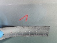 DRZWI PRZÓD LEWE KIEROWCY Toyota Corolla Verso II 5d srebrny 1C0