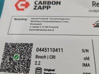 TESTOWANY Wtryskiwacz Hyundai I40 0445110411 1.7 crdi