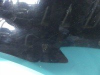 Błotnik przód lewy Mercedes W204 czarny (OBSIDIAN BLACK) C197