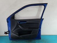 Drzwi przód prawe Skoda Fabia III 5d niebieski lf5w-8x8x