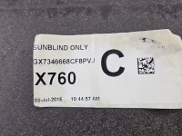 Półka tylna tył bagażnika Jaguar XE X760