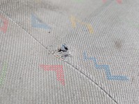 Fotel tył lewy II rząd tylny Vw Transporter T5 2 rząd