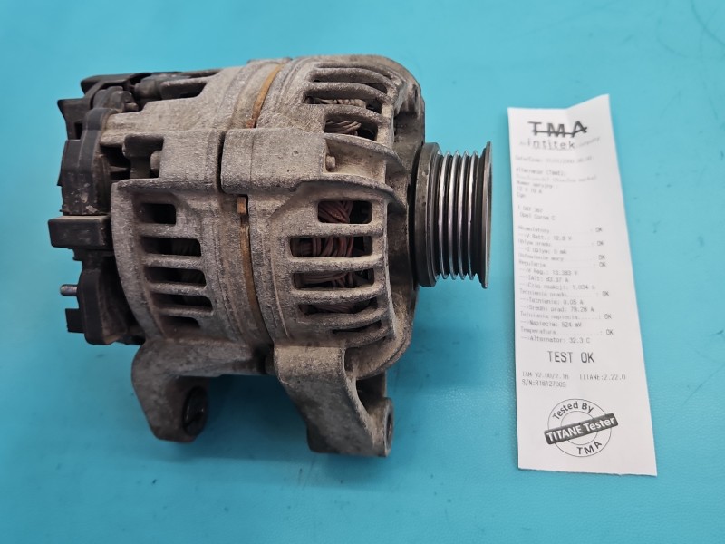 TEST Alternator Opel Corsa C 1.0 12V 0124225041, 24437119
