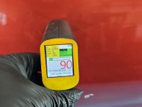 DRZWI PRZÓD PRAWE PASAŻERA Dacia Sandero I 08-12 5d bordowy TEB76