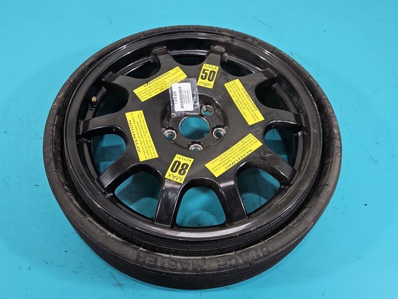 Koło zapasowe 19" dojazdowe dojazdówka AUDI A4 B8 Rozstaw śrub: 5x112, Vredestein, 175 mm, Profil opony: 55, 175/55/R19... Koło zapasowe 19" dojazdowe dojazdówka AUDI A4 B8 Rozstaw śrub: 5x112, Vredestein, 175 mm, Profil opony: 55, 175/55/R19...