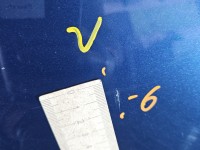 Drzwi tył prawe Audi A3 8P HB 5d niebieski LZ5C