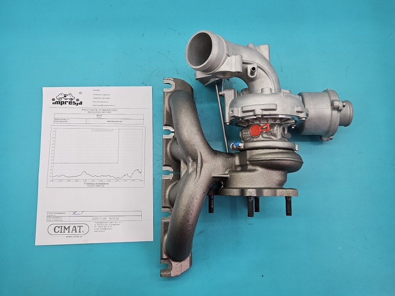 Turbosprężarka Regenerowana AUDI Q5 08- 06H145702Q 2.0 TFSI (CDN) 211KM