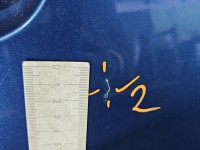 Drzwi tył prawe Audi A3 8P HB 5d niebieski LZ5C