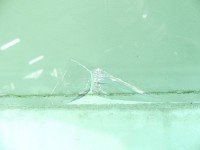 Szyba drzwi przód prawa Porsche Panamera I 970 HB