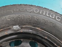 Koło zapasowe 13" dojazdowe dojazdówka Opel Corsa C Rozstaw śrub: 4x100, Continental, 155 mm, Profil opony: 80,...