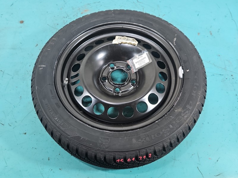 Koło zapasowe 17" dojazdowe dojazdówka Opel Insignia A Rozstaw śrub: 5x120, Goodyear, 225 mm, Profil opony: 50,...