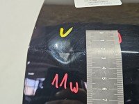 Drzwi tył prawe Jeep Compass I 06-16 HB 5d czarny PX8
