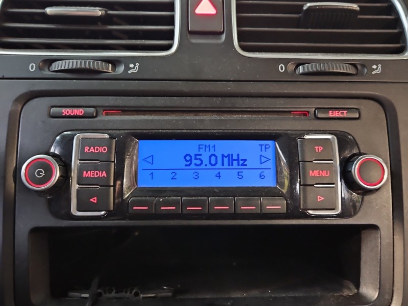 Radio fabryczne Vw Golf VI 5K0035156 radioodtwarzacz