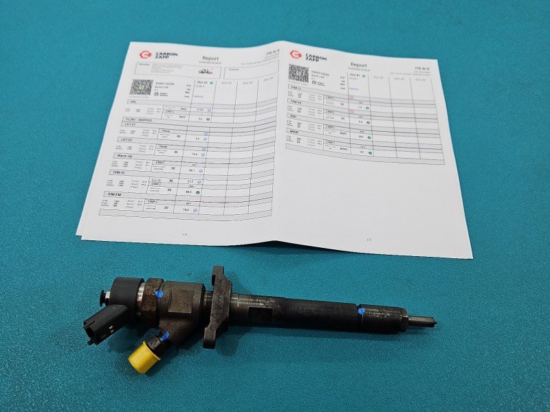 TESTOWANY Wtryskiwacz Peugeot 207 0445110239 1.6 hdi TESTOWANY Wtryskiwacz Peugeot 207 0445110239 1.6 hdi