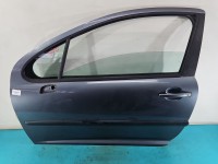DRZWI PRZÓD LEWE KIEROWCY Peugeot 207 3d stalowy KTH