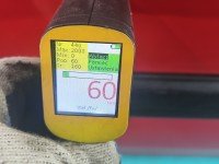 DRZWI PRZÓD LEWE KIEROWCY Vw Golf III 5d czerwony LY3D