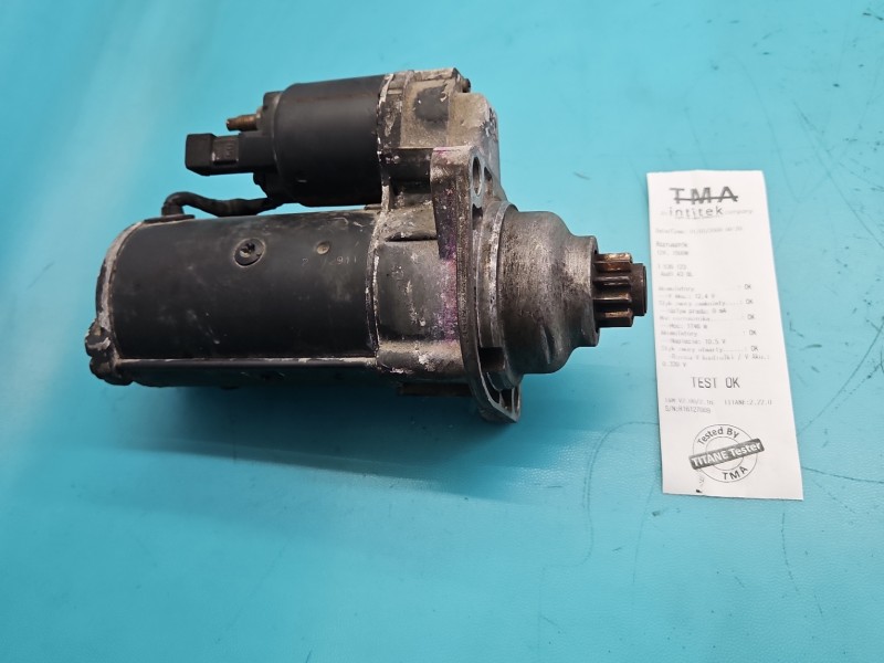 TEST Rozrusznik Audi A3 8L 1.9d 02A911024B